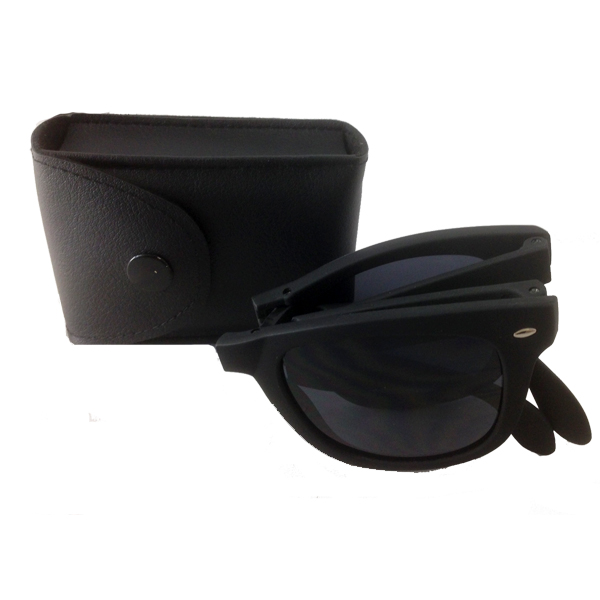 Zusammenklappbare Sonnenbrille im Wayfarer-Design