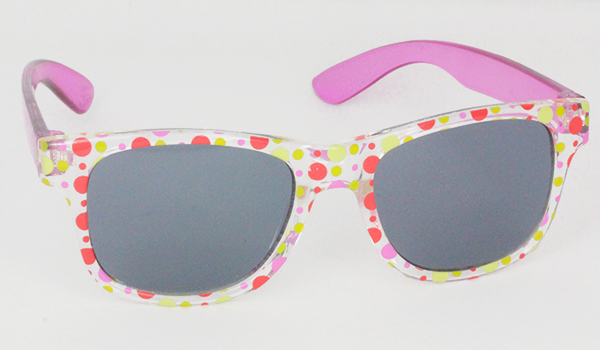 Kindersonnenbrille mit rosa BÃ¼geln