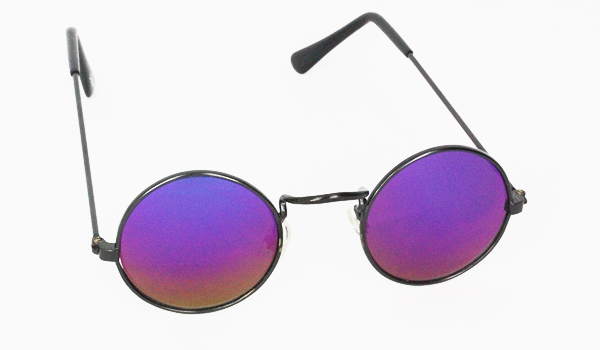 Kindersonnenbrille mit schwarzen Metall-BÃ¼geln