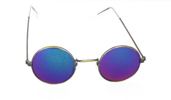 Runde Metallsonnenbrille fÃ¼r Kinder