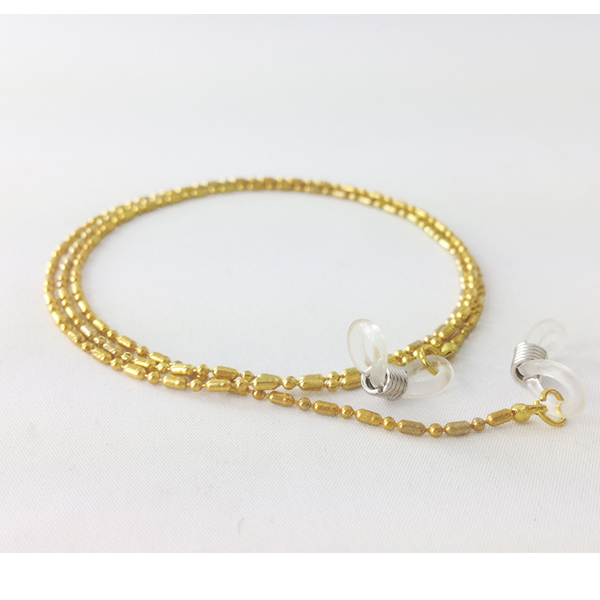 Goldener BrillenbÃ¤ndel fÃ¼r Frauen