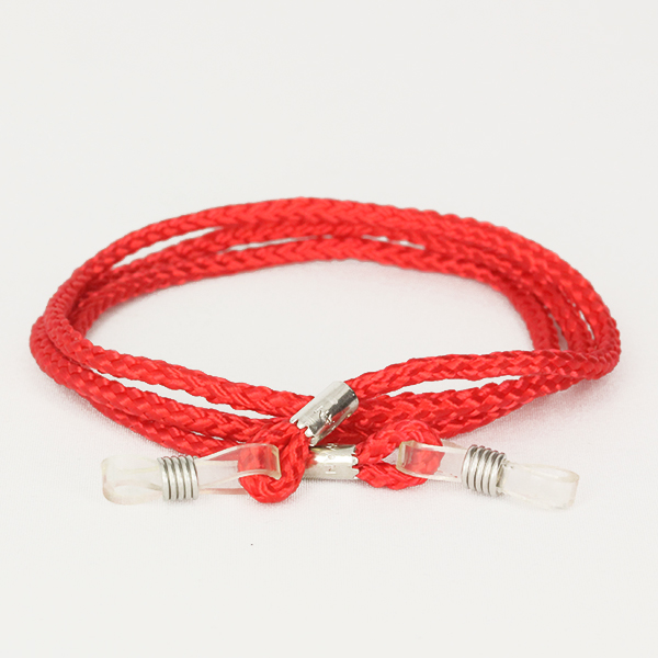 Rotes Brillenband