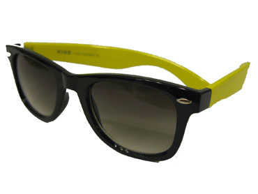 Schwarz-gelbe Wayfarer