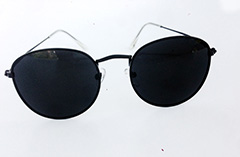 Schwarze runde Sonnenbrille im Rayban-Look - Design nr. 3215