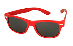Rote Wayfarer-Sonnenbrille für Kinder - Design nr. 3236