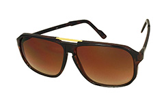 Braune Millionärs-Sonnenbrille für Männer - Design nr. 3238