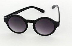 Chice, runde Damensonnenbrille, mattschwarz - Design nr. 1108