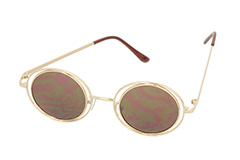 Runde, luxuriöse Lennon-Sonnenbrille - Design nr. 1111