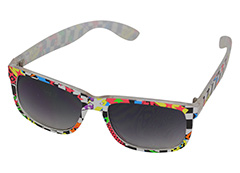 Farbenfrohe Sonnenbrille für Damen und Herren - Design nr. 1152