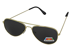 Polarisierte Sonnenbrille, Pilotenbrillendesign - Design nr. 1157