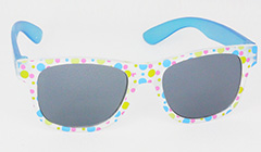 Kindersonnenbrille mit blauen Bügeln - Design nr. 3097