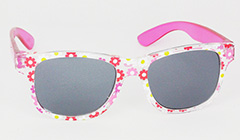 Kindersonnenbrille für Mädchen mit Blumenmuster - Design nr. 3103