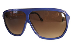 Günstige blaue Millionärssonnenbrille - Design nr. 331