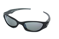 Schwarze Herrensportbrille - Design nr. 643